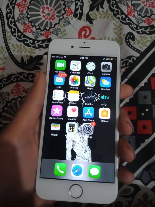 iphone 6 full new condition 10/10 all set no fault. . . exchange possible 3