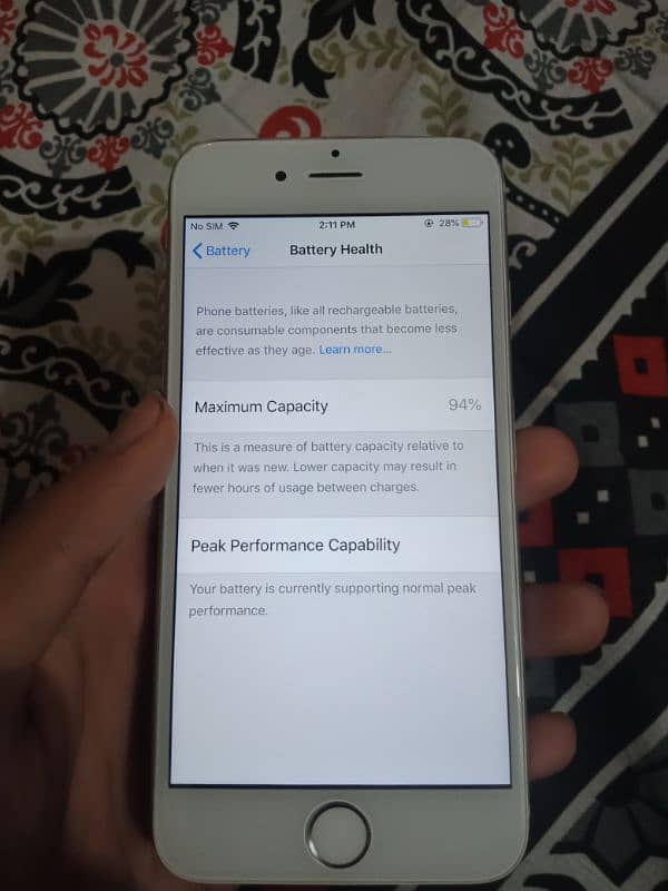 iphone 6 full new condition 10/10 all set no fault. . . exchange possible 4