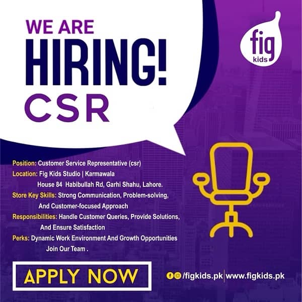 Hiring CSR team 0