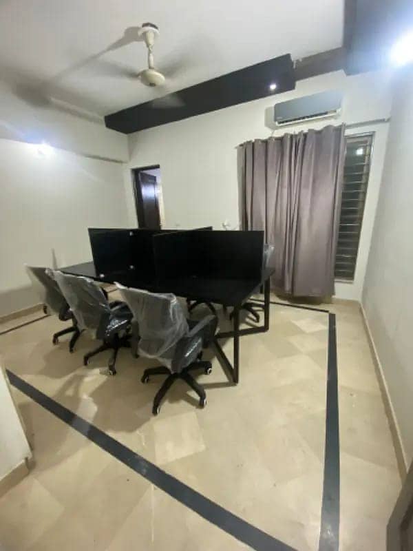 5 Marla portion furniture office in Johar town 2