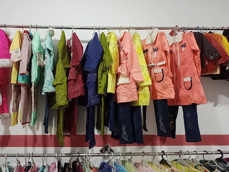 Kids Garments Setup for Sale|500+pieces| 03180401519 1