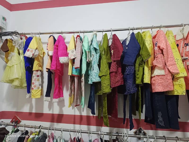 Kids Garments Setup for Sale|500+pieces| 03180401519 2