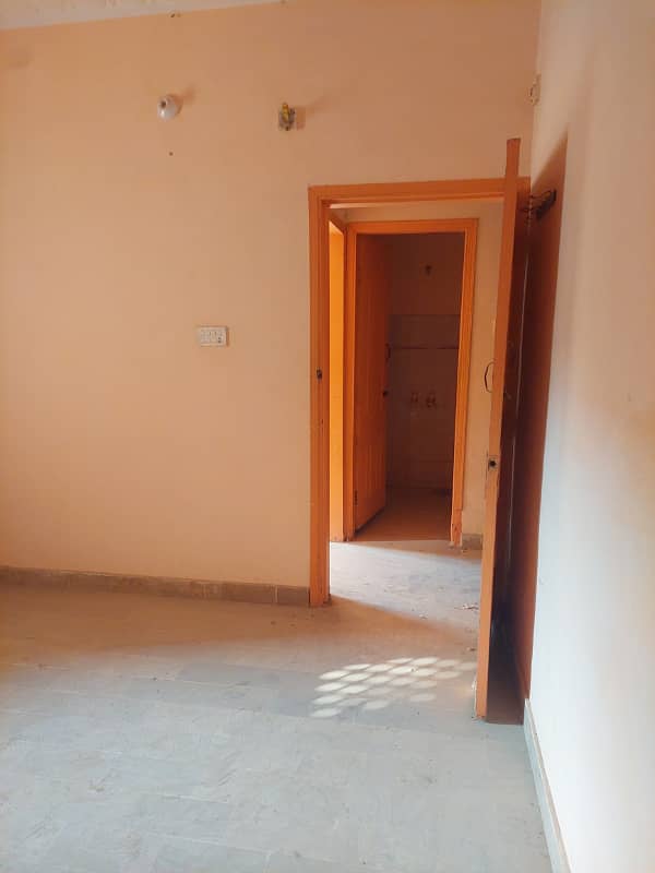 Flat for sale 100sq yard in main road Allah wala town korangi crossing 10