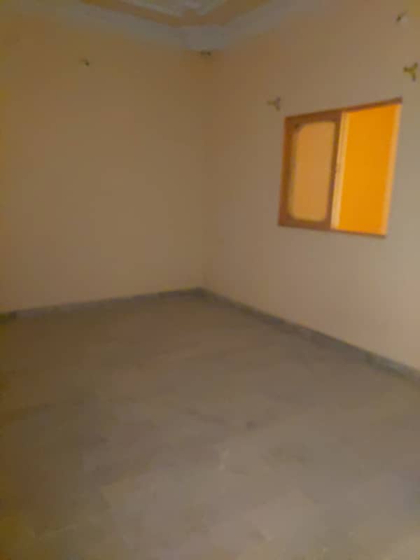 Flat for sale 100sq yard in main road Allah wala town korangi crossing 13