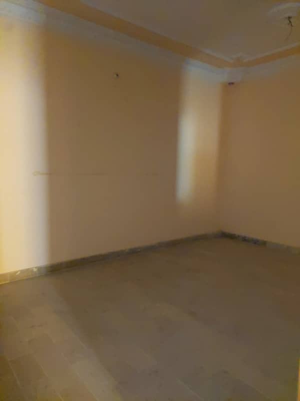 Flat for sale 100sq yard in main road Allah wala town korangi crossing 14