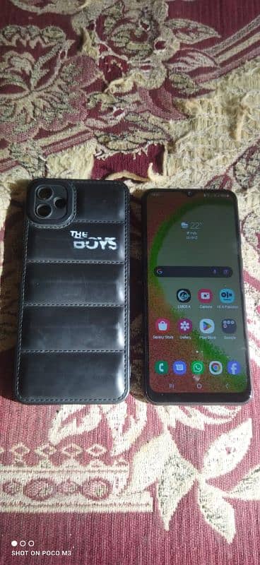 Galaxy A04 approved 4/64 no box only mob cnic donga 10/10 sealed set 0