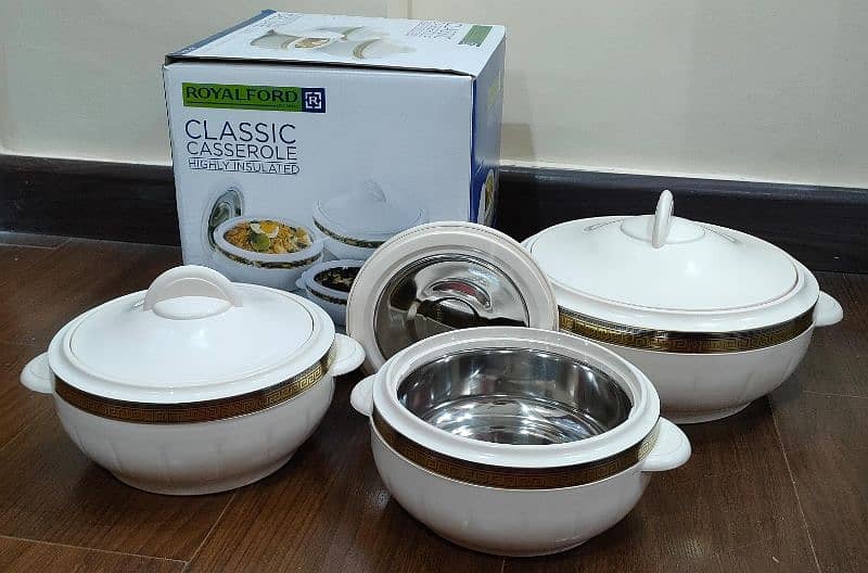 NEW imported hotpot set of three 0