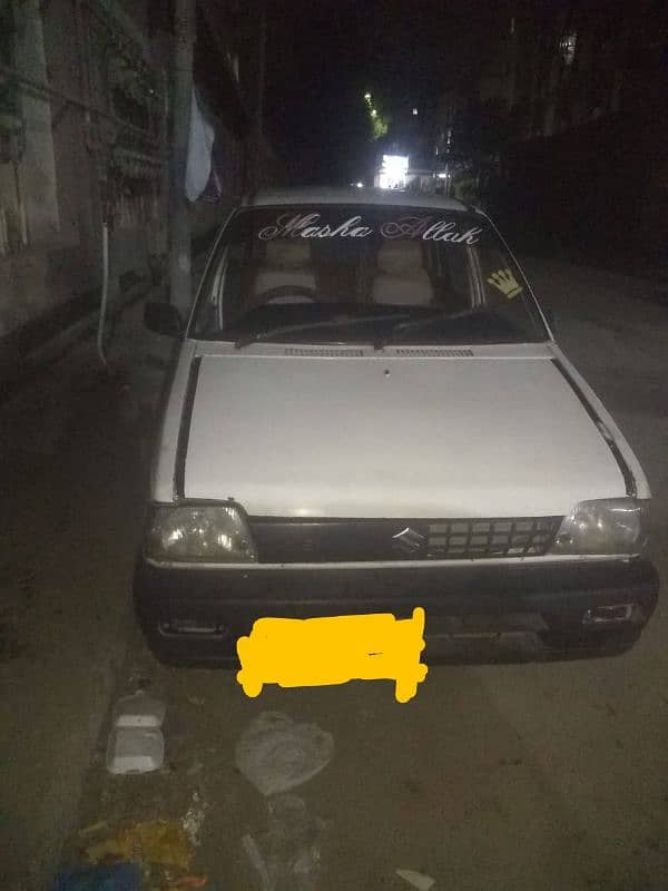 Suzuki Mehran VXR 1991 6