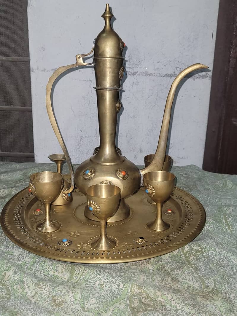 ANTIQUE NWORLD PRESENTS A UNIQUE WORTH SEEING QUWA SET HANDMADE A ONE 18