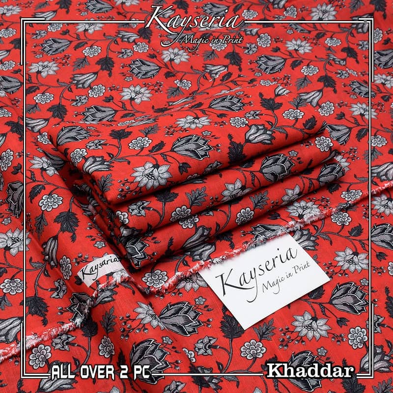  KHADDER KAYSERIA MAGIC IN PRINT 2pc. With free home delivery. 3