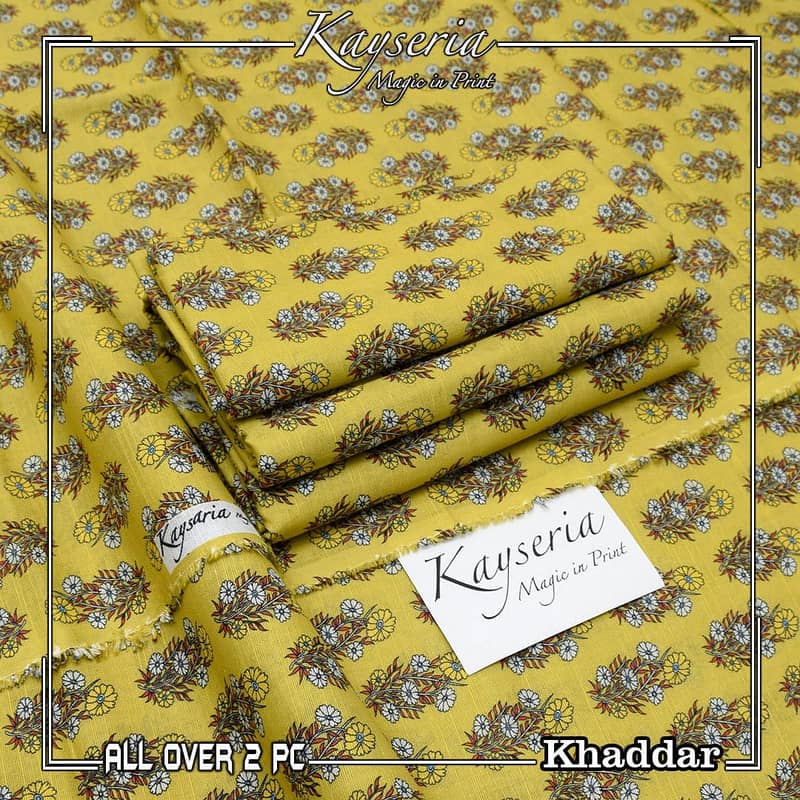  KHADDER KAYSERIA MAGIC IN PRINT 2pc. With free home delivery. 5