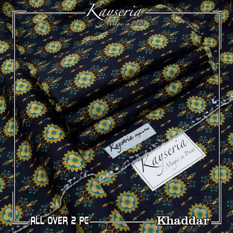  KHADDER KAYSERIA MAGIC IN PRINT 2pc. With free home delivery. 15