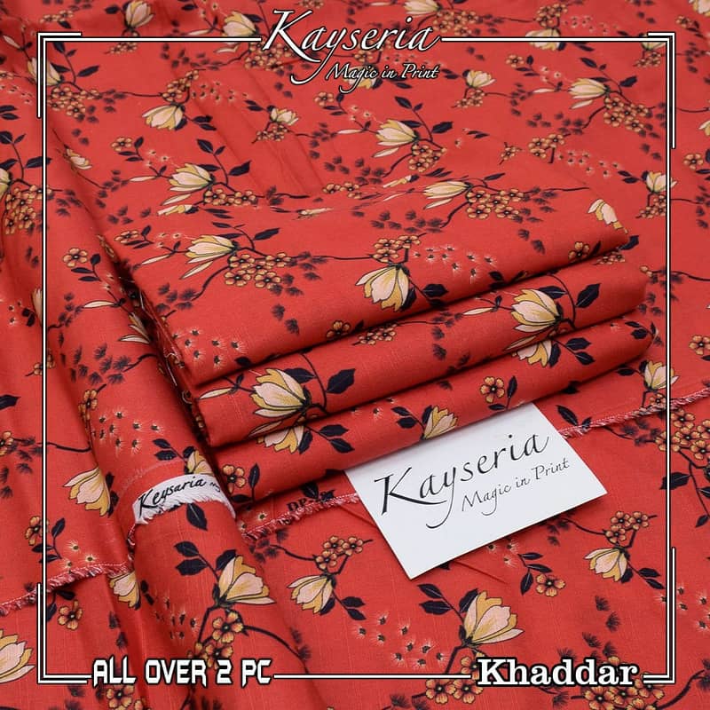  KHADDER KAYSERIA MAGIC IN PRINT 2pc. With free home delivery. 19