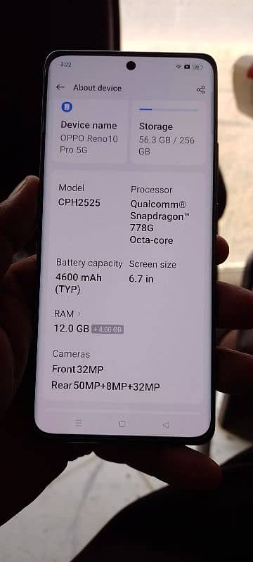 oppo Reno 10 pro 5g 12ram 256g 5