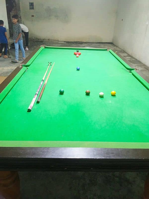 snooker table 2