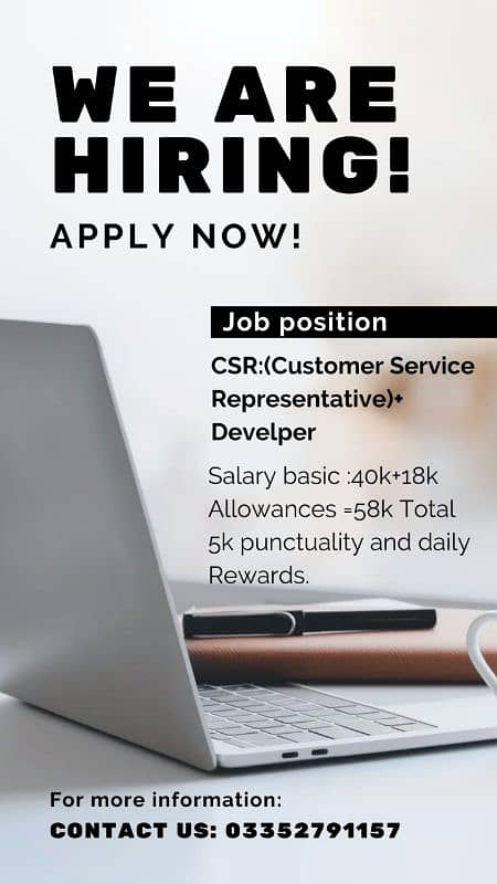 Hiring for CSR 0