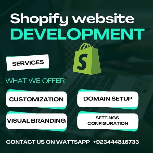 Shopify website developing - Shopify Store development - Store setting 0