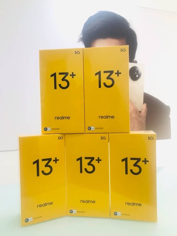 REALME 13+5g Box pack Non Active stock 0