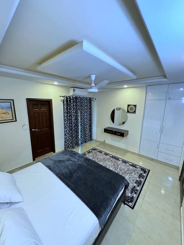 E11 3 bedroom lavish furnished apartment available on rent for perday and weekly basis 5