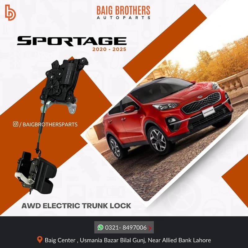 City Kia Sportage Picanto Mg Hs Haval H6 Light Bonnet Show Grill Lamp. 6