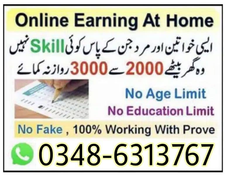 Online job/Part/full time/Student/teachers/House wife/job holders 0