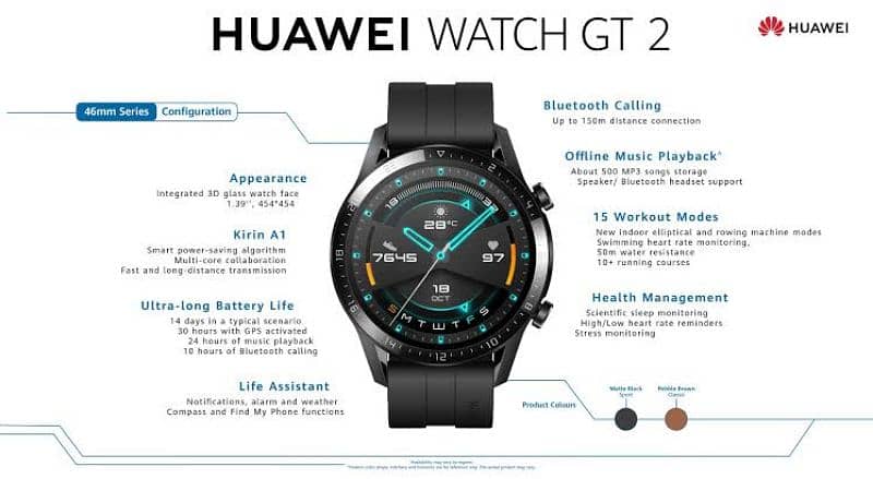 huawei GT 2 Samart watch 46mm 2