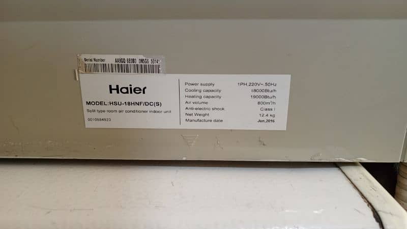 1.5 Ton Haier inverter AC compressor fault 1