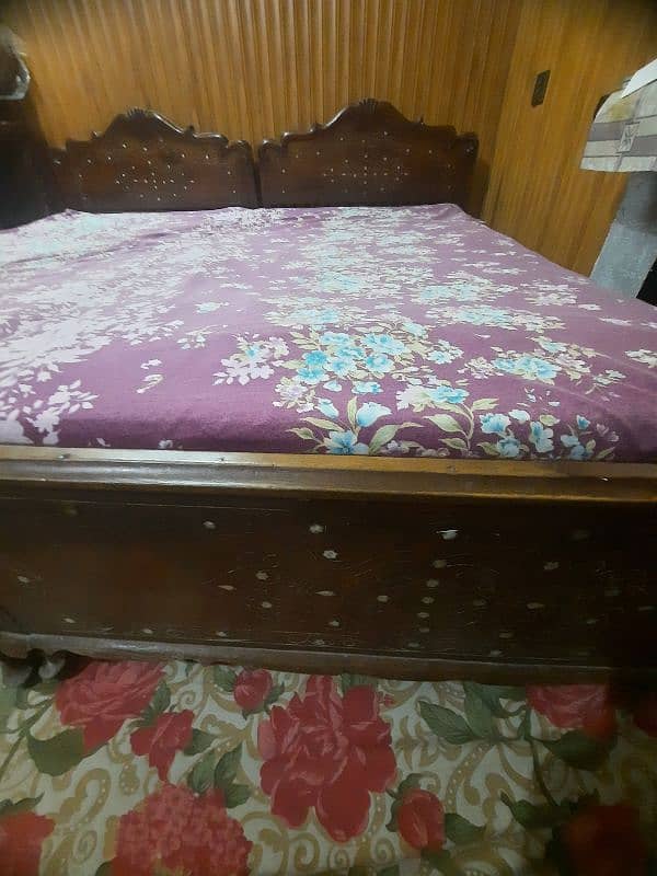 2 single bed set (Tali wood) 2