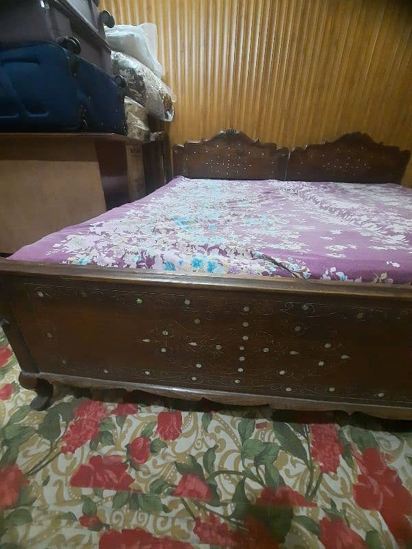 2 single bed set (Tali wood) 3