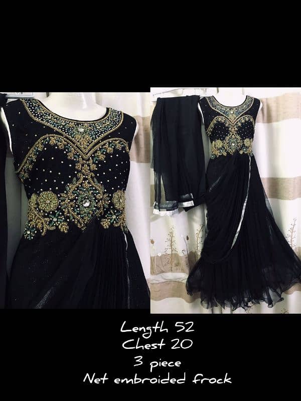 Sari style long frock 0