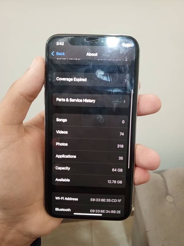 Iphone Xs Non pta Factory Unlocked 6