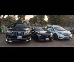 Best Car Rental Service Islamabad, Corolla, Revo Prado V8 Brv Mercedes