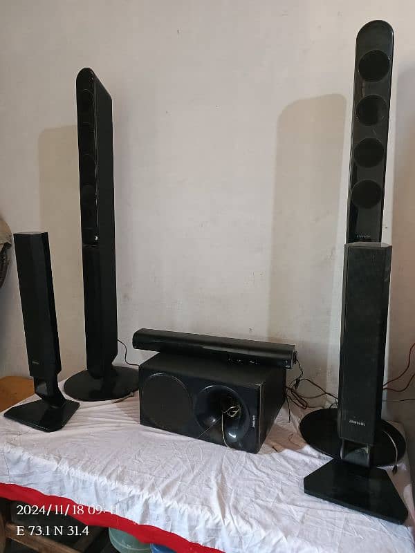 hometheter speaker 5.1 chanel 0