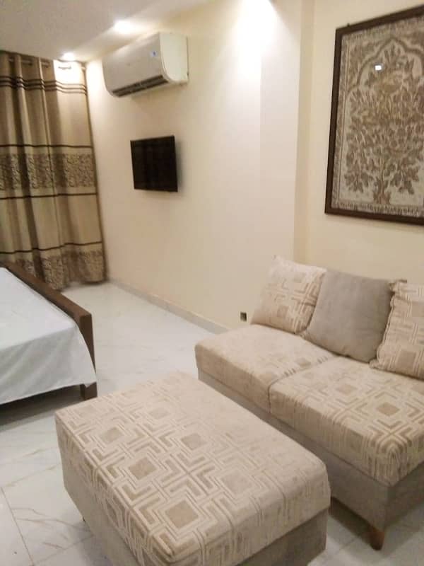 Fully Furnished Luxury Studio Apartment Is Available For Sale In Nishtar Block Nearest to Eiffel Tower Bahria Town Lahore 4