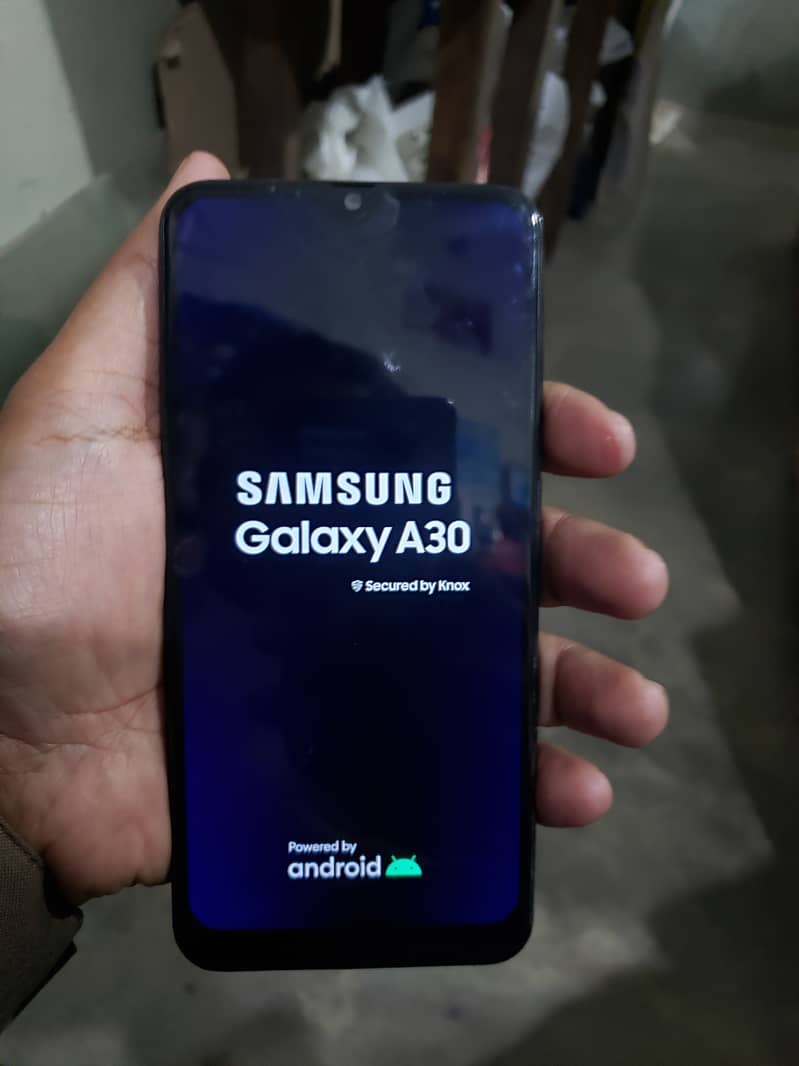 Samsung A30 . PTA Approved. . . 4/64  with BOX 5