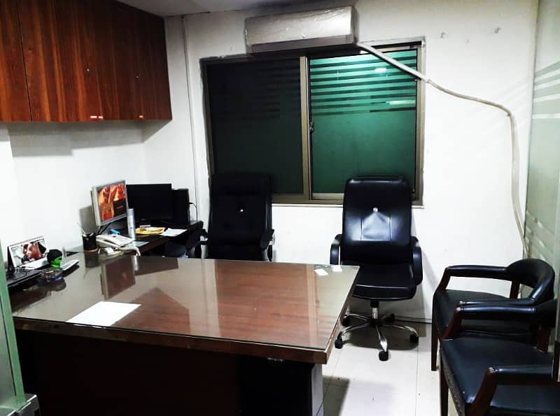 Best Chance Of 850 Square Feet Fully Furnished Office Already Rented 85000 Monthly Urgent Sale Gulberg Lahore 4