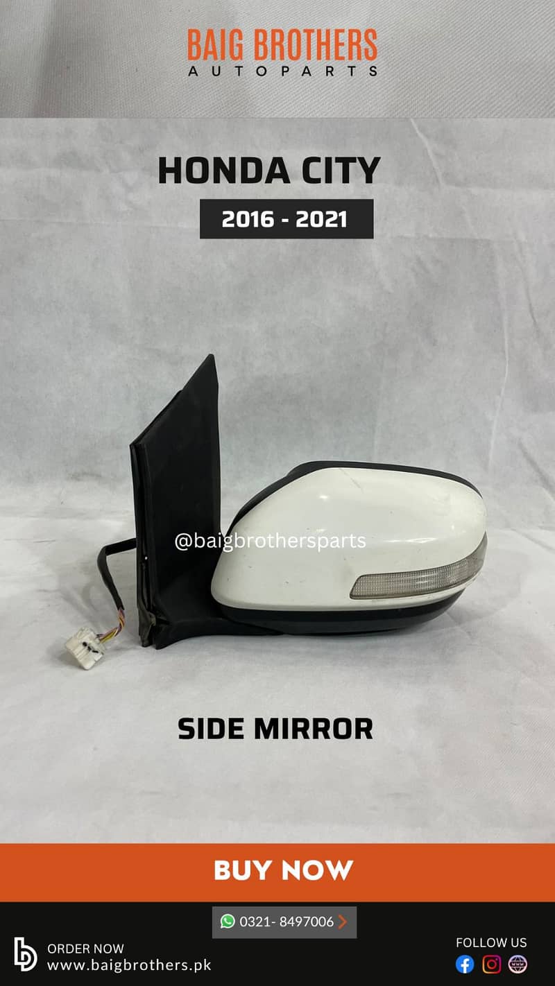 Kia Alpha Awd Fwd Tail Light Fog Cover Dashboard Side Mirror Motor Fan 17