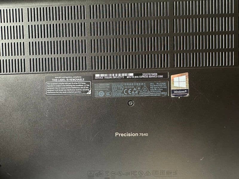 Dell Precision 7540 16Gb 4Gb 1TB 9