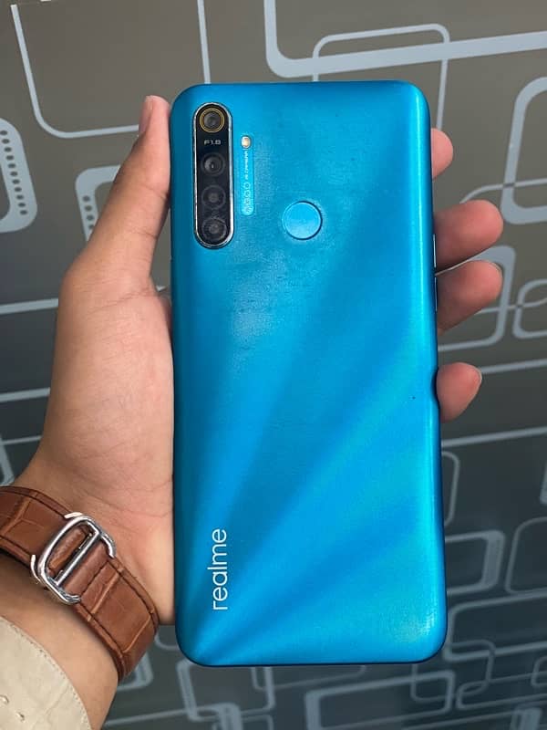 Realme 5i 4/64 with box pta approved 2