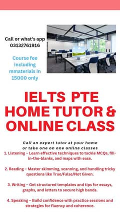 PTE IELTS Online Classes & Home Tutoring for High Scores