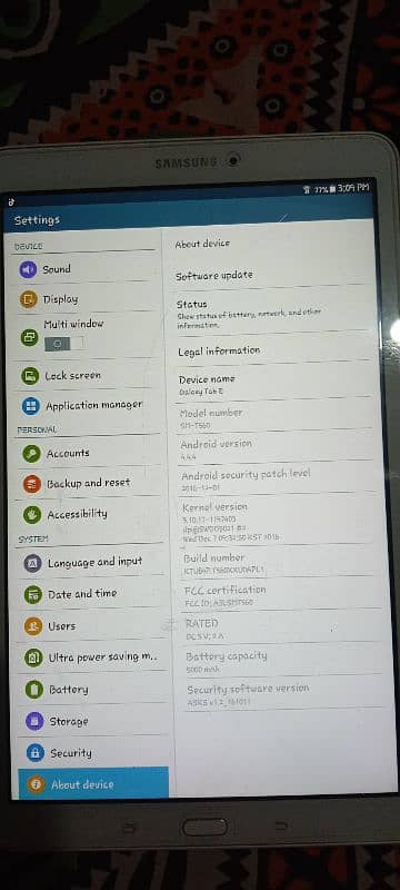 Samsung Galaxy Tab E 2