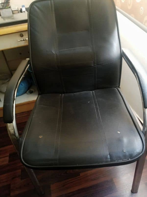 3 chairs Pair Office Used 4