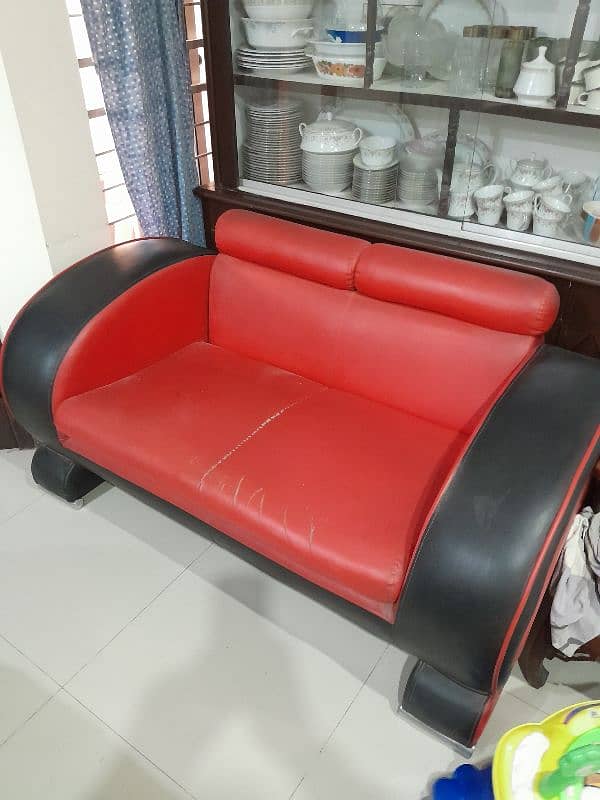 2 seater and single seater sofa 0