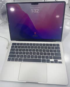 macbook Air M2 base model, brand new, non active.