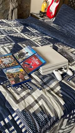 PS4 PRO 1TB With 4 Games