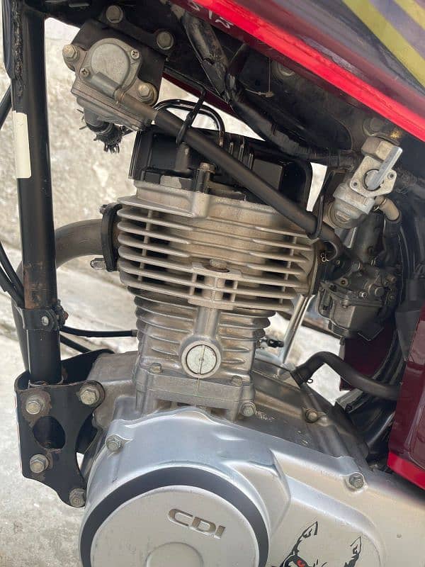 Honda 125 lash condeshion tyar ha 4