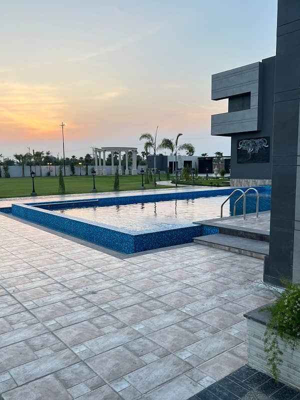 2 Acres 6 Bedrooms Fully Furnished Ultra Luxury Modern Design Farm House For Sale On Barki Road Lahore 30