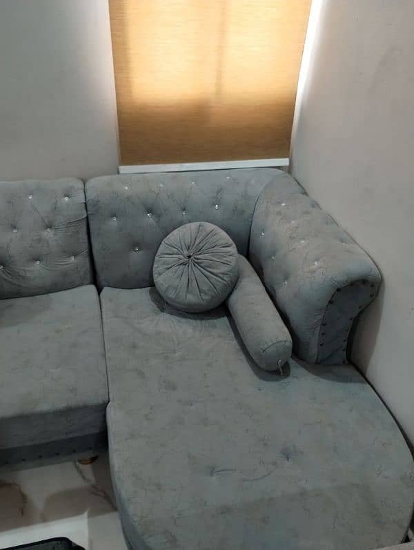 L Shaped Sofa Or Table Full Set Best for Daring room 7