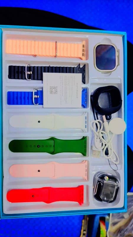 watch with 7in1 with air pod 0