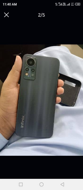 Infinix note 11 with box charger 0